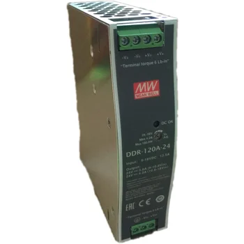 Преобразователь DDR-120A-24 DC/DC; 120Вт; Uвх:9 - 18 В; Uвых:24В DC; Iвых:4,2 А, Mean Well Преобразователь DDR-120A-24 DC/DC; 120Вт; Uвх:9 - 18 В; Uвых:24В DC; Iвых:4,2 А, Mean Well